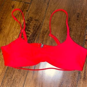 Red Bathing Suit Top